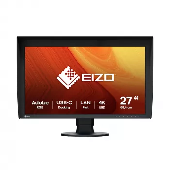 EIZO ColorEdge CG2700X kompiuterio monitorius 68,6 cm (27 colių) 3840 x 2160 pikselių 4K Ultra HD LCD juodas