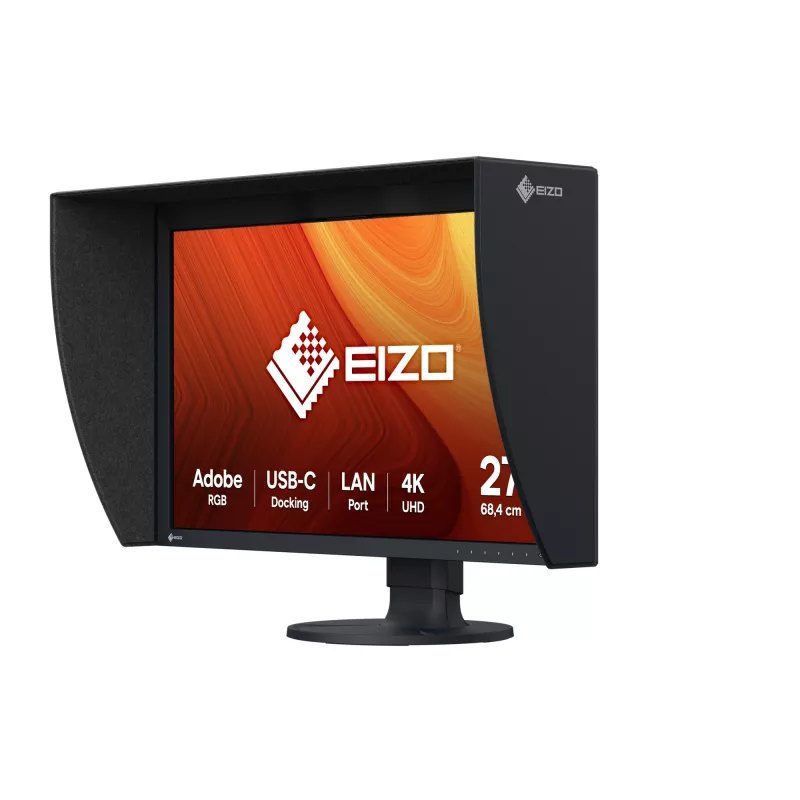 EIZO ColorEdge CG2700X kompiuterio monitorius 68,6 cm (27 colių) 3840 x 2160 pikselių 4K Ultra HD LCD juodas