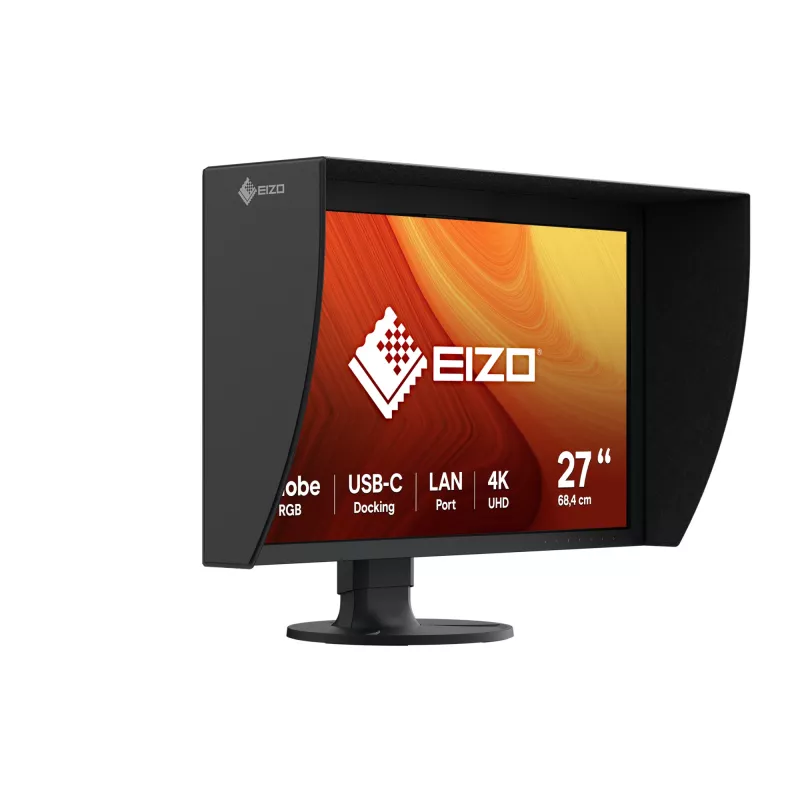 EIZO ColorEdge CG2700X kompiuterio monitorius 68,6 cm (27 colių) 3840 x 2160 pikselių 4K Ultra HD LCD juodas