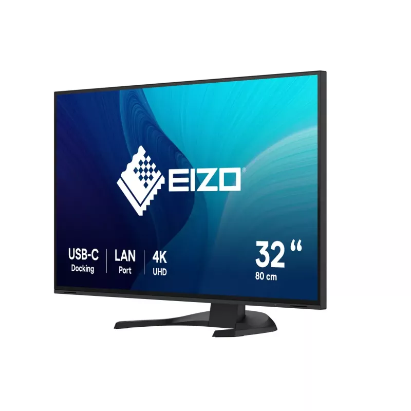 EIZO FlexScan EV3240X-BK kompiuterio monitorius 80 cm (31,5 colio) 3840 x 2160 pikselių 4K Ultra HD LCD juodas