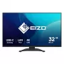EIZO FlexScan EV3240X-BK kompiuterio monitorius 80 cm (31,5 colio) 3840 x 2160 pikselių 4K Ultra HD LCD juodas