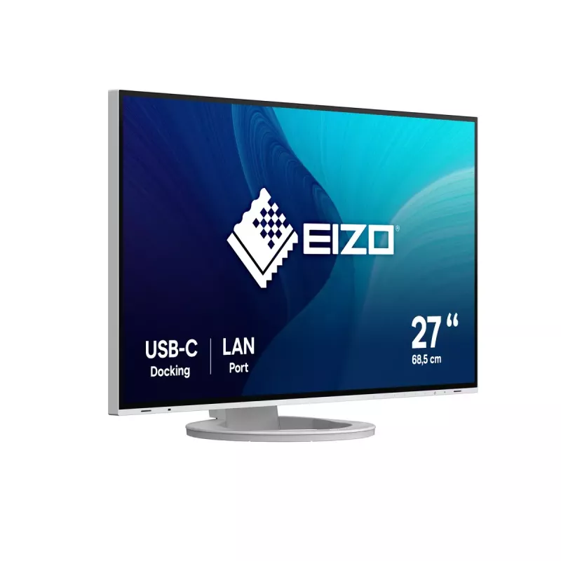 EIZO FlexScan EV2795-WT kompiuterio monitorius 68,6 cm (27 colių) 2560 x 1440 pikselių Quad HD baltas