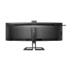 Philips 6000 serijos 45B1U6900CH/00 kompiuterio monitorius 113 cm (44,5 colio) 5120 x 1440 pikselių „UltraWide Dual Quad HD“ LED juodas