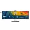Philips 6000 serijos 45B1U6900CH/00 kompiuterio monitorius 113 cm (44,5 colio) 5120 x 1440 pikselių „UltraWide Dual Quad HD“ LED juodas