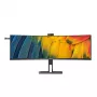 Philips 6000 serijos 45B1U6900CH/00 kompiuterio monitorius 113 cm (44,5 colio) 5120 x 1440 pikselių „UltraWide Dual Quad HD“ LED juodas