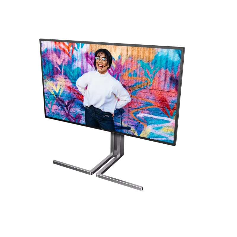 AOC U3 U27U3CV kompiuterio monitorius 68,6 cm (27 colių) 3840 x 2160 pikselių 4K Ultra HD LCD juodas