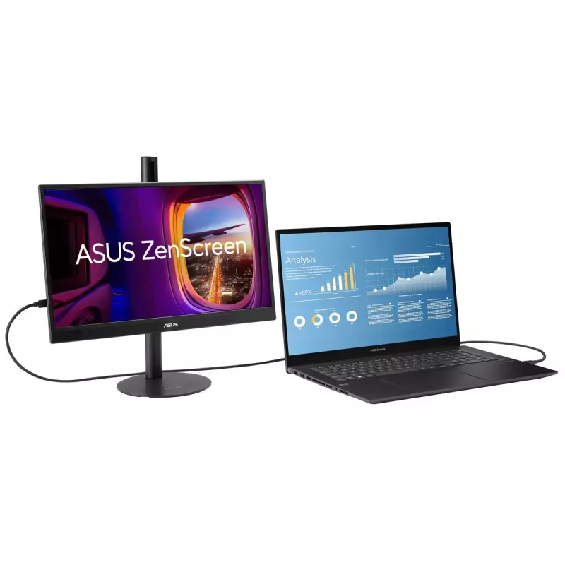 ASUS ZenScreen MB17AHG kompiuterio monitorius 43,9 cm (17,3 colio) 1920 x 1080 pikselių Full HD LCD juodas