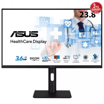 ASUS HA2441A kompiuterio monitorius 60,5 cm (23,8 col.) 2560 x 1440 pikseliai Quad HD LCD juodas