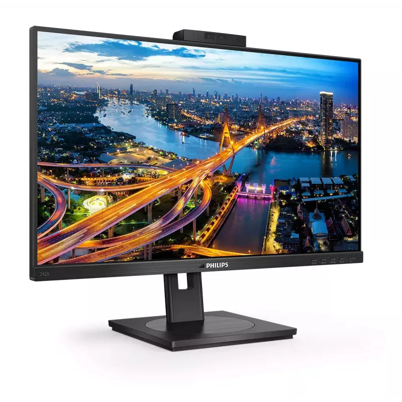 Philips B Line 242B1H/00 kompiuterio monitorius 60,5 cm (23,8 colio) 1920 x 1080 pikselių Full HD LED juodas