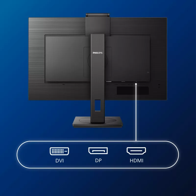 Philips S Line 272S1MH/00 kompiuterio monitorius 68,6 cm (27 colių) 1920 x 1080 pikselių Full HD LED juodas