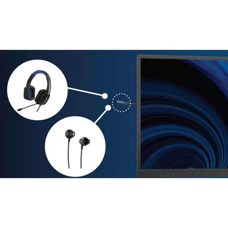 Philips 49B2U6903CH/00 kompiuterio monitorius 124,5 cm (49 colių) 5120 x 1440 pikselių Dual QHD LCD pilkas