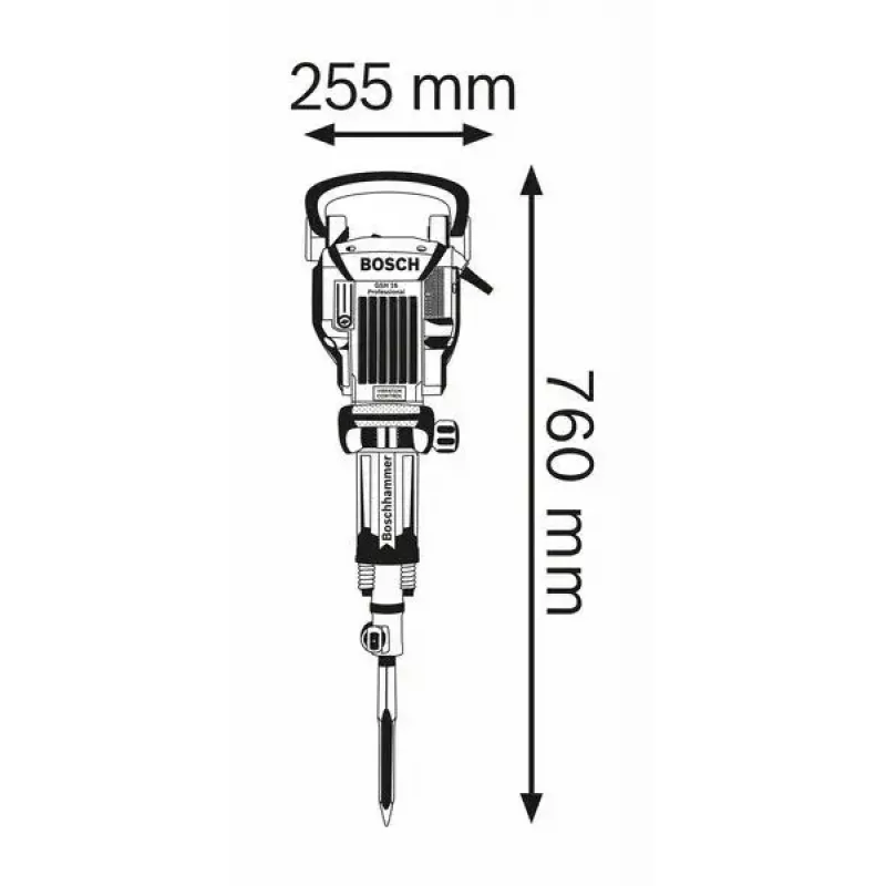 Bosch 0 611 335 100 sukamasis plaktukas 1750 W