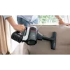 Bosch BSS711W belaidis dulkių siurblys / elektrinė šluota Baterija Sausas valymas Be maišelio 0,3 l Juoda, Sidabrinė, Balta