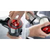 Bosch BSS711W belaidis dulkių siurblys / elektrinė šluota Baterija Sausas valymas Be maišelio 0,3 l Juoda, Sidabrinė, Balta
