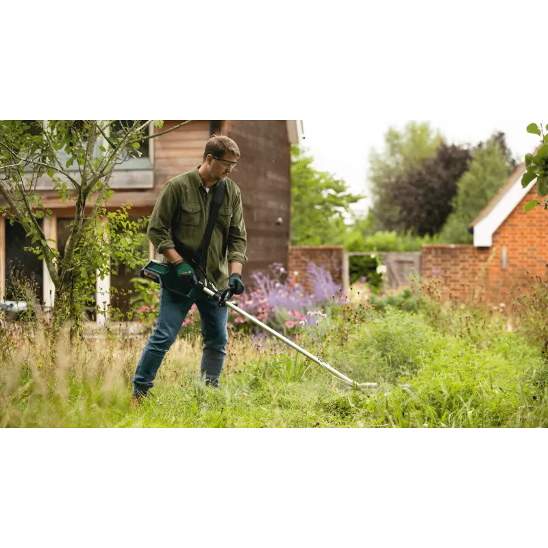 Bosch AdvancedGrassCut 36V-33 belaidė žolės žirklė juoda, žalia, sidabrinė