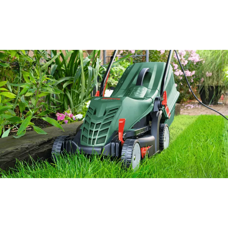 Elektrinė vejapjovė Bosch UniversalRotak 34-405, 1300 W, 34 cm pjovimo plotis