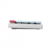CHERRY MX-LP 2.1 Compact Wireless klaviatūra, skirta žaidimams, RF belaidė + Bluetooth, QWERTZ, vokiška, balta