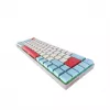 CHERRY MX-LP 2.1 Compact Wireless klaviatūra, skirta žaidimams, RF belaidė + Bluetooth, QWERTZ, vokiška, balta