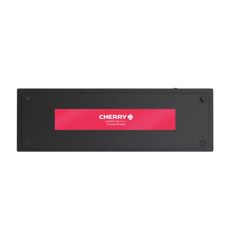 CHERRY MX-LP 2.1 Compact Wireless klaviatūra, skirta žaidimams, RF belaidė + Bluetooth, QWERTZ, vokiška, juoda