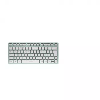 CHERRY KW 7100 MINI BT klaviatūra universali Bluetooth QWERTZ vokiška mėtų spalvos