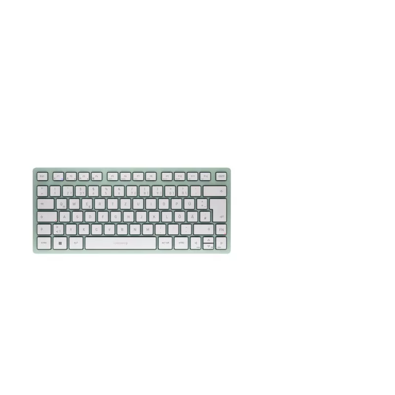 CHERRY KW 7100 MINI BT klaviatūra universali Bluetooth QWERTZ vokiška mėtų spalvos