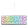 Žaidimų klaviatūra CHERRY K4V2 TKL USB QWERTZ vokiška balta RGB LED