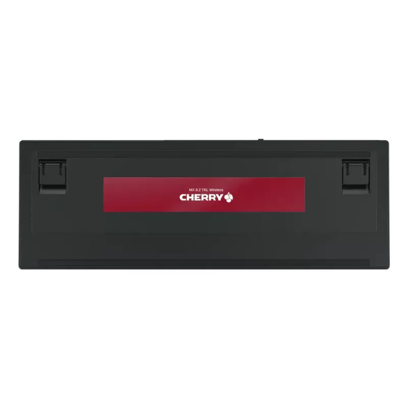 CHERRY MX 8.2 TKL Wireless RGB klaviatūra, skirta žaidimams, USB + RF belaidis + Bluetooth, QWERTZ, vokiškas, juoda