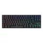 CHERRY MX 8.2 TKL Wireless RGB klaviatūra, skirta žaidimams, USB + RF belaidis + Bluetooth, QWERTZ, vokiškas, juoda