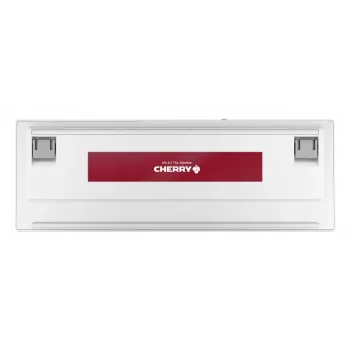 CHERRY MX 8.2 TKL Wireless RGB klaviatūra, skirta žaidimams, USB + RF belaidis + Bluetooth, QWERTZ, vokiška, balta