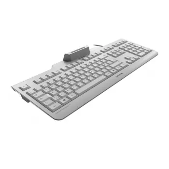 CHERRY JK-A0400CH-0 klaviatūra Office USB QWERTZ Swiss Pilka