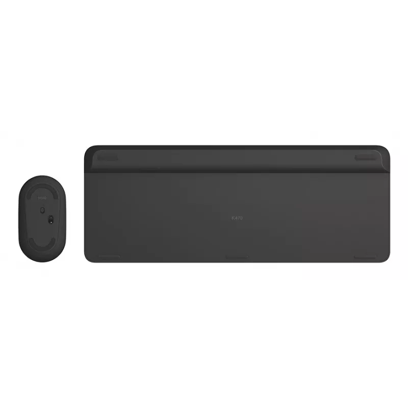 LOGITECH plonas Wireless klaviatūra And pelė Combo Mk470 - Graphite - Azerty French