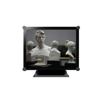 AG Neovo TX-1502 kompiuterio monitorius 38,1 cm (15 colių) 1024 x 768 pikseliai XGA LED jutiklinis ekranas Stalinis Pilkas