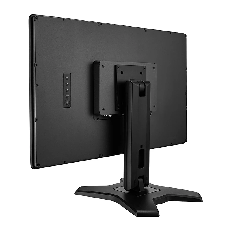 AG Neovo TX-2401 kompiuterio monitorius 60,5 cm (23,8 colio) 1920 x 1080 pikselių Full HD LED jutiklinis ekranas Stalinis Juodas