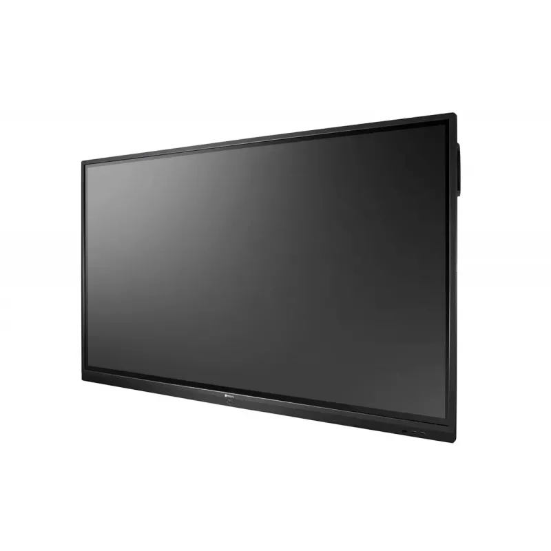 AG Neovo IFP-7502 Interaktyvus plokščias ekranas 189,2 cm (74,5 col.) LCD Wi-Fi 350 cd/m² 4K Ultra HD Juoda Jutiklinis ekranas Integruotas procesorius Android 8.0