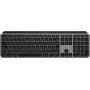 „Logitech MX Keys S for Mac“ klaviatūra, belaidė, „Bluetooth“, QWERTY, aliuminio, juoda