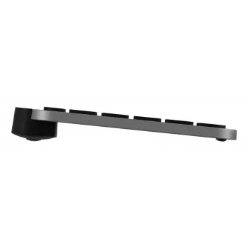 „Logitech MX Keys S for Mac“ klaviatūra, belaidė, „Bluetooth“, QWERTY, aliuminio, juoda