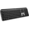„Logitech MX Keys S for Mac“ klaviatūra, belaidė, „Bluetooth“, QWERTY, aliuminio, juoda