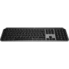 „Logitech MX Keys S for Mac“ klaviatūra, belaidė, „Bluetooth“, QWERTY, aliuminio, juoda