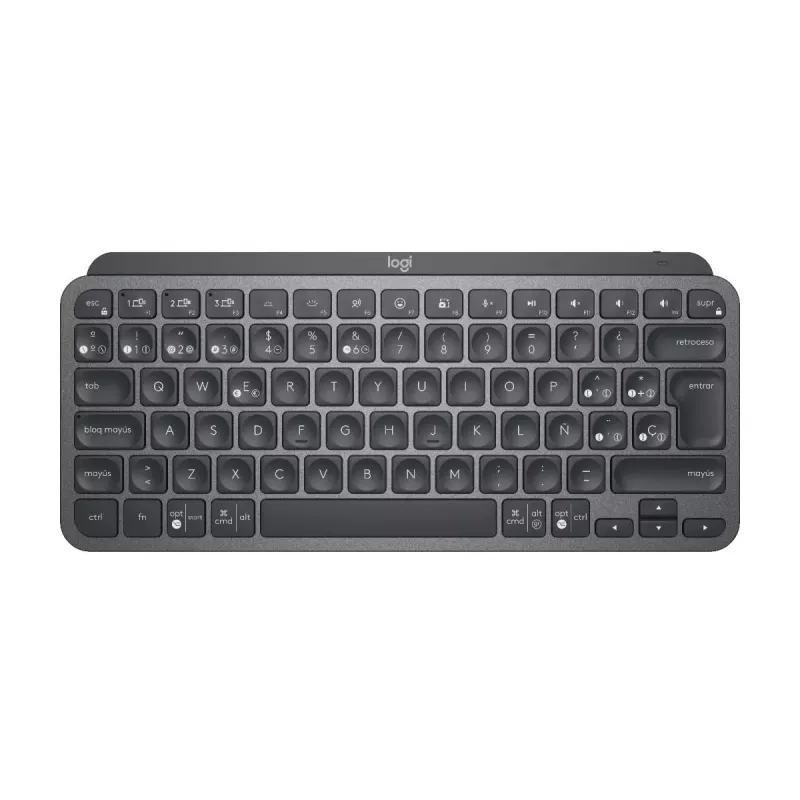 LOGITECH Minimalistinė belaidė apšviečiama klaviatūra - Mx Keys Mini - Grafito - Qwerty Espanol