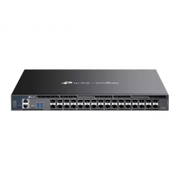 TP-Link SX6632YF tinklo komutatorius Valdomas L2+/L3 Juodas