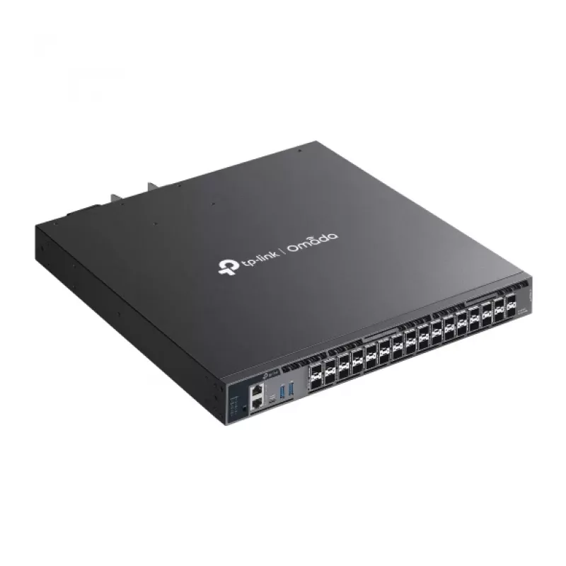 TP-Link SX6632YF tinklo komutatorius Valdomas L2+/L3 Juodas