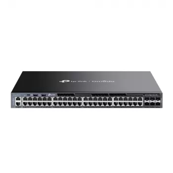 TP-Link Omada 48 prievadų gigabitinio krovimo valdomas L3 komutatorius su 6 10G lizdais