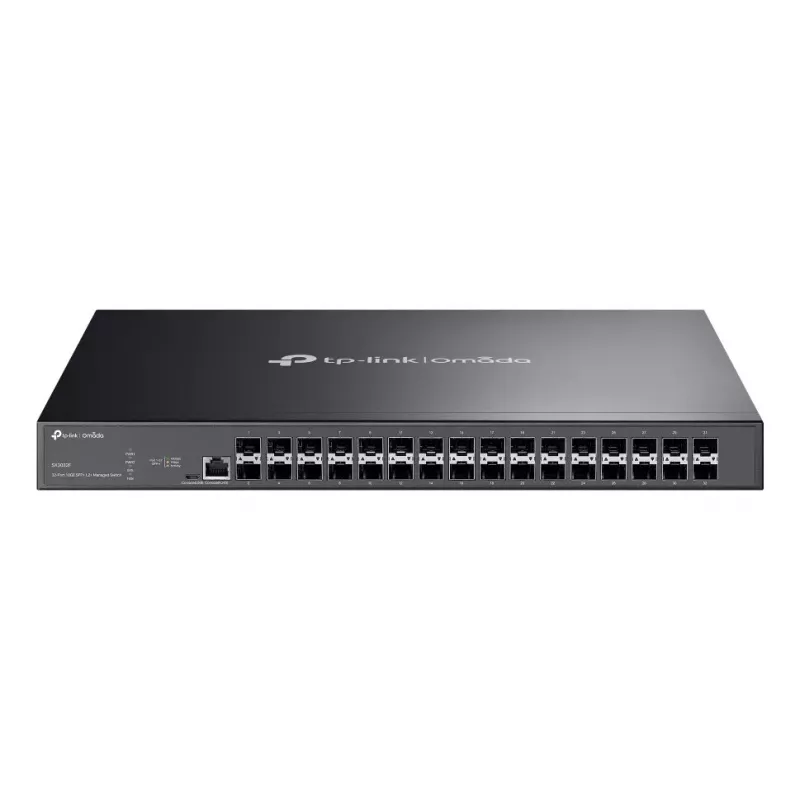 TP-Link Omada 32 prievadų 10GE SFP+ L2+ valdomas komutatorius