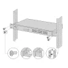 Montavimo rinkinys TP-Link Omada Rack Mount Kit 13 colių metalinis juodas