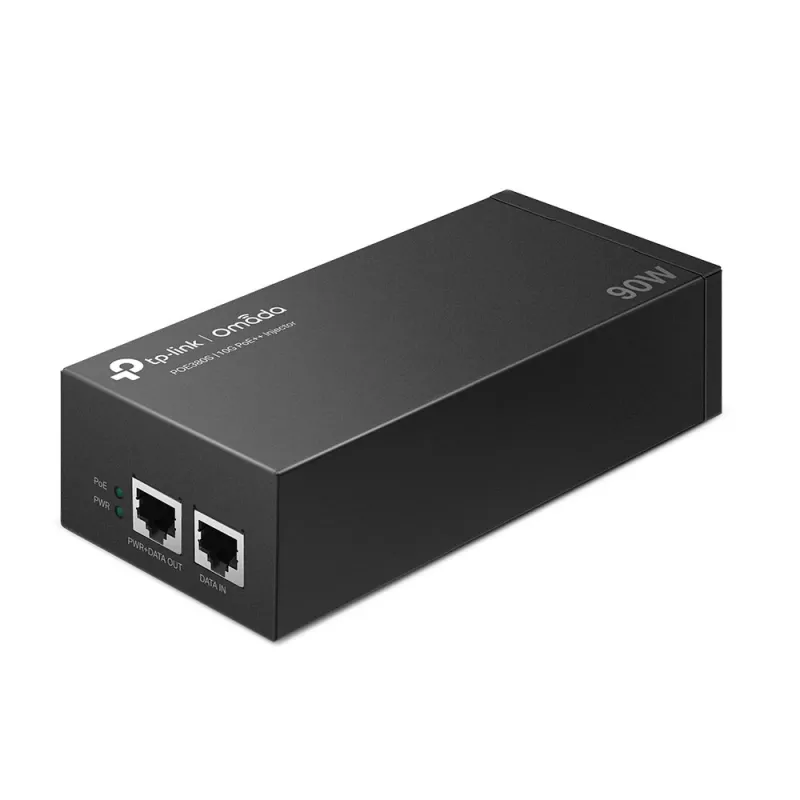 PoE purkštukas TP-Link Omada POE380S 10 Gigabit Ethernet 100-240V Juoda