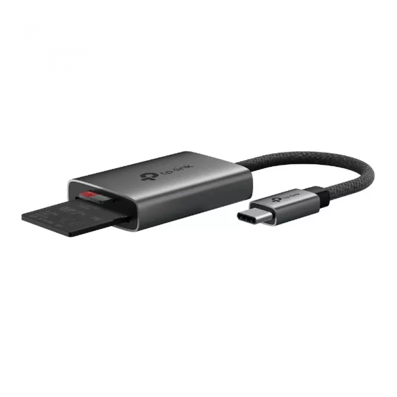 TP-Link UA440C kortelių skaitytuvas USB 3.2 Gen 1 (3.1 Gen 1) Type-C Pilka