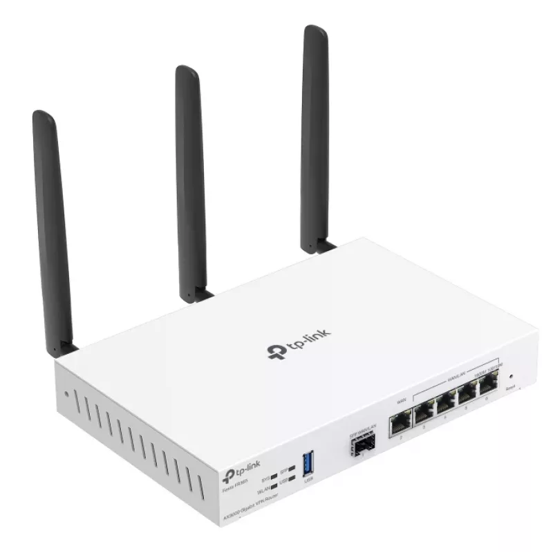 TP-Link FESTA FR365 belaidis maršrutizatorius Gigabit Ethernet Dviejų juostų (2,4 GHz + 5 GHz arba 2,4 GHz + 6 GHz) Balta