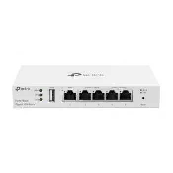 “TP-Link Festa FR205” laidinis maršrutizatorius, 10 Gigabit Ethernet, 100 Gigabit Ethernet, Gigabit Ethernet, baltas