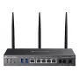 TP-Link Omada AX3000 belaidis maršruto parinktuvas Gigabit Ethernet Dviejų juostų (2,4 GHz / 5 GHz) Juoda