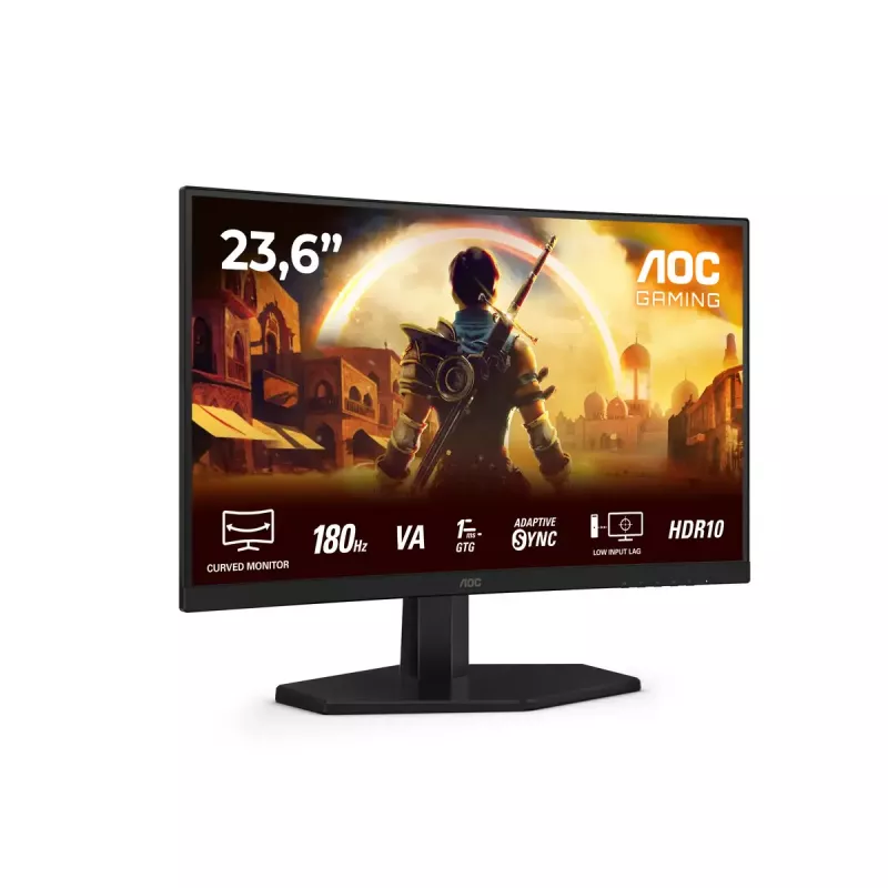 AOC G4 C24G42E kompiuterio monitorius 59,9 cm (23,6 colio) 1920 x 1080 pikselių Full HD LED juodas, raudonas